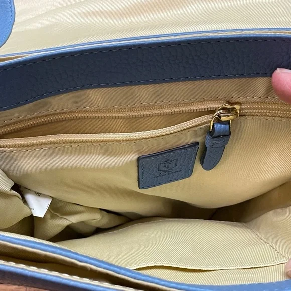 Corder London Leather Saddle Bag Purse - Picture 12 of 14